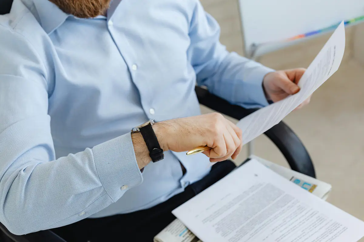 Analyse d'un document financier